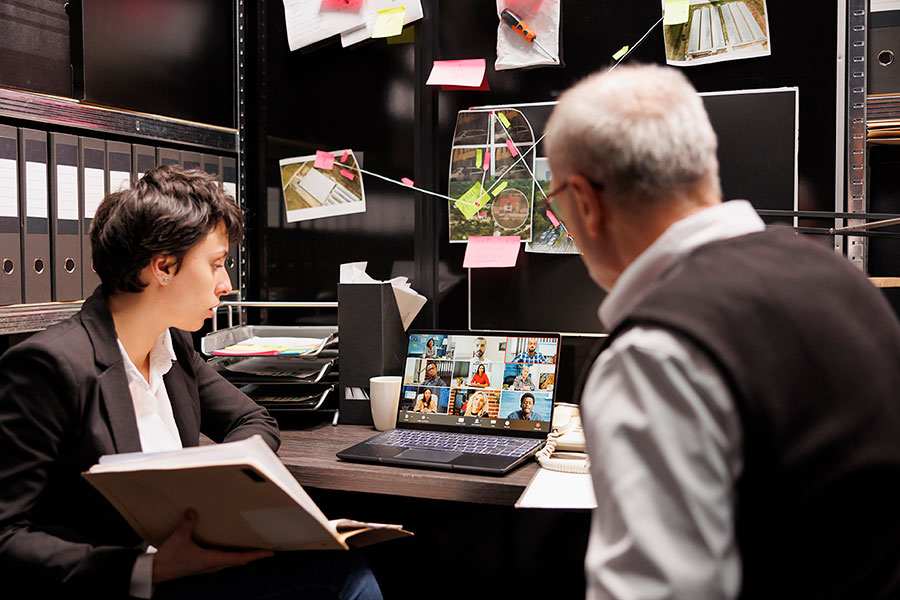 Business Owners Consulting with IT Specialists