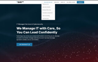 New SVS MSP Website vs old site